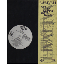 Aaliyah Age Ain't Nothing But A Number Vinyl LP USED