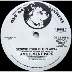 Amuzement Park Groove Your Blues Away / Love Show Down Vinyl 12" USED