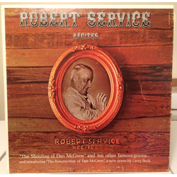 Robert Service Robert Service Recites Vinyl LP USED