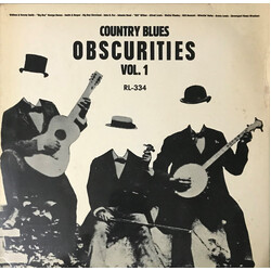 Various Country Blues Obscurities Vol. 1 Vinyl LP USED