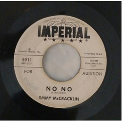 Jimmy McCracklin Advice / No No Vinyl 7" USED