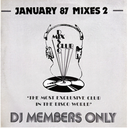 Various January 87 - Mixes 2 Vinyl 12" USED