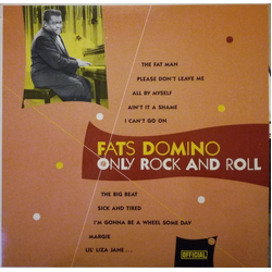 Fats Domino Only Rock And Roll Vinyl LP USED