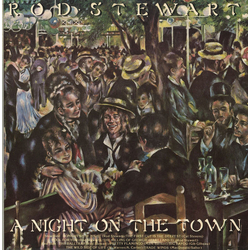 Rod Stewart A Night On The Town Vinyl LP USED
