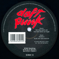 Daft Punk The New Wave Vinyl 12" USED