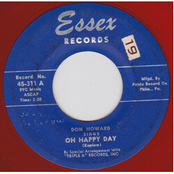 Don Howard (2) Oh Happy Day / You Went Away Vinyl 7" USED