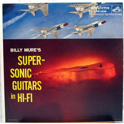 Billy Mure Super-Sonic Guitars In Hi-Fi Vinyl LP USED