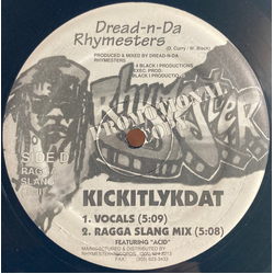 Dread & The Rhymesters Kickitlykdat / Product Of Society Vinyl 12" USED