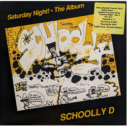 Schoolly D Saturday Night! • The Album Vinyl LP USED
