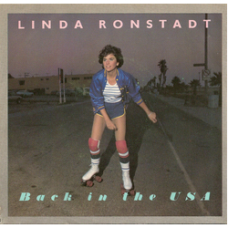 Linda Ronstadt Back In The U.S.A. / White Rhythm & Blues Vinyl 7" USED