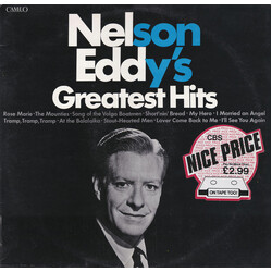 Nelson Eddy Nelson Eddy's Greatest Hits Vinyl LP USED
