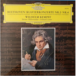 Ludwig Van Beethoven / Wilhelm Kempff / Berliner Philharmoniker / Ferdinand Leitner Klavierkonzerte Nr. 2 • Nr. 4 Vinyl LP USED