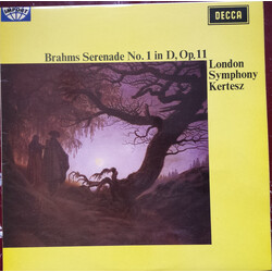 Johannes Brahms / The London Symphony Orchestra / István Kertész Serenade No. 1 In D, Op. 11 Vinyl LP USED
