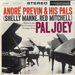 André Previn & His Pals Modern Jazz Performances Of Songs From Pal Joey Vinyl LP USED