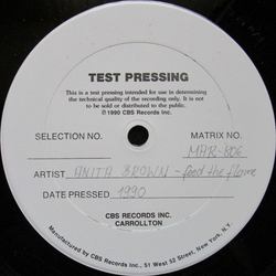 Anita Brown Feed The Flame Vinyl 12" USED