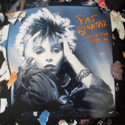 Pat Benatar Seven The Hard Way Vinyl LP USED