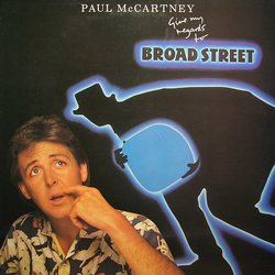 Paul McCartney Give My Regards To Broad Street Vinyl LP USED
