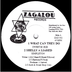 Sweetie Irie / Simpleton / Lieutenant Stitchie / Sugar D Untitled Vinyl 12" USED