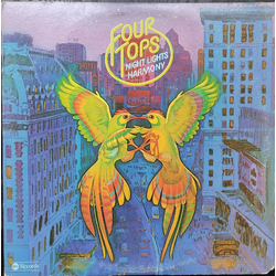 Four Tops Night Lights Harmony Vinyl LP USED