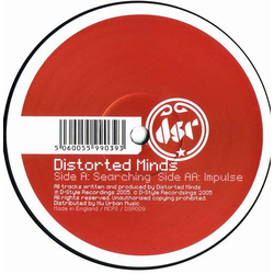 Distorted Minds Searching / Impulse Vinyl 12" USED