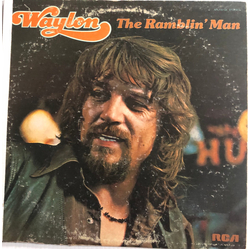 Waylon Jennings Waylon The Ramblin' Man Vinyl LP USED