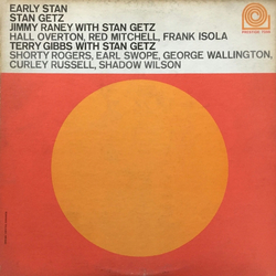Stan Getz / Jimmy Raney / Terry Gibbs Early Stan Vinyl LP USED