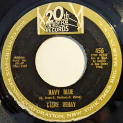 Diane Renay Navy Blue Vinyl 7" USED