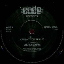 Louisa Mark Caught You In A Lie Vinyl 12" USED