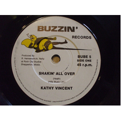Kathy Vincent Shakin' All Over Vinyl 7" USED