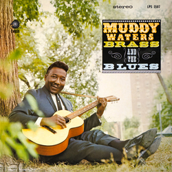 Muddy Waters Muddy, Brass & The Blues Vinyl LP USED