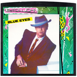 Elton John Blue Eyes Vinyl 7" USED