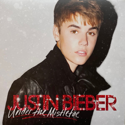 Justin Bieber Under The Mistletoe Vinyl LP USED
