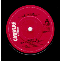 Ottawan Hands Up (Give Me Your Heart) Vinyl 7" USED