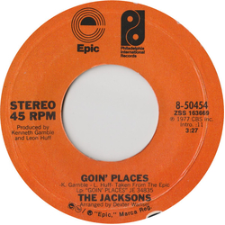 The Jacksons Goin' Places Vinyl 7" USED