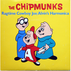 The Chipmunks Ragtime Cowboy Joe / Alvin's Harmonica Vinyl 7" USED