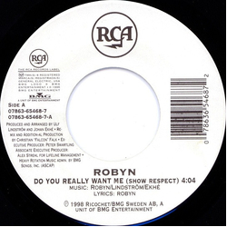 Robyn Do You Really Want Me (Show Respect) Vinyl 7" USED