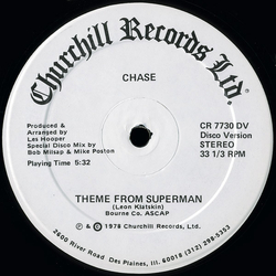 Chase US Jazz Theme From Superman Vinyl 12" USED