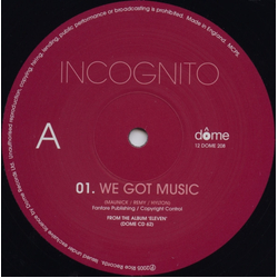 Incognito We Got Music Vinyl 12" USED