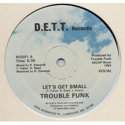 Trouble Funk Let's Get Small Vinyl 12" USED