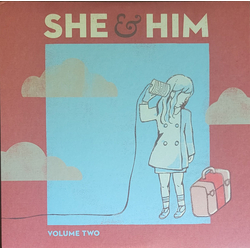 She & Him Volume Two Vinyl LP USED