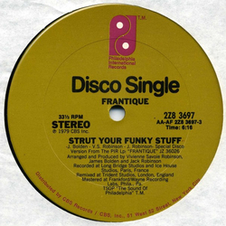 Frantique Strut Your Funky Stuff / Getting Serious Vinyl 12" USED