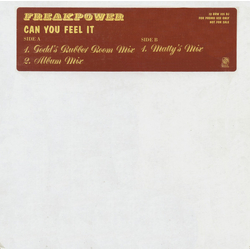 Freak Power Can You Feel It Vinyl 12" USED