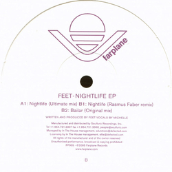 Feet Nightlife EP Vinyl 12" USED