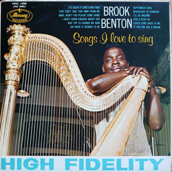 Brook Benton Songs I Love To Sing Vinyl LP USED