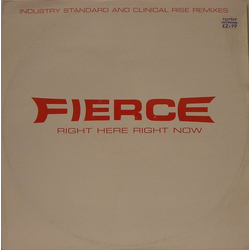 Fierce UK Right Here Right Now Vinyl 12" USED