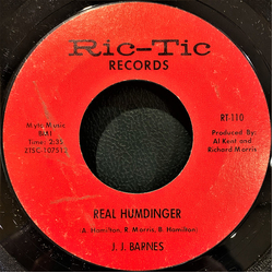 J. J. Barnes Real Humdinger / I Ain't Gonna Do It Vinyl 7" USED