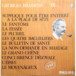 Georges Brassens IX Vinyl LP USED
