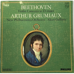 Ludwig Van Beethoven / Arthur Grumiaux Violin Concerto In D-Major Vinyl LP USED