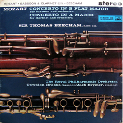 Wolfgang Amadeus Mozart / Gwydion Brooke / Jack Brymer / Royal Philharmonic Orchestra / Sir Thomas Beecham Mozart Concerto's In B Flat Major, K.191 Fo