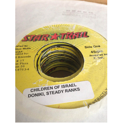 Doniki / Steady Ranks Children Of Israel Vinyl 7" USED